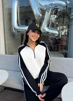 Женский теплый спортивный костюм утепленный на флисе турция зима зимний