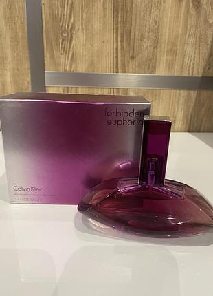 Calvin klein forbidden euphoria парфумована вода 100 мл, оригінал