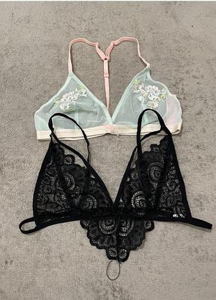 Бюстгалтер топ мереживний xs-s, ціна за 2 шт
