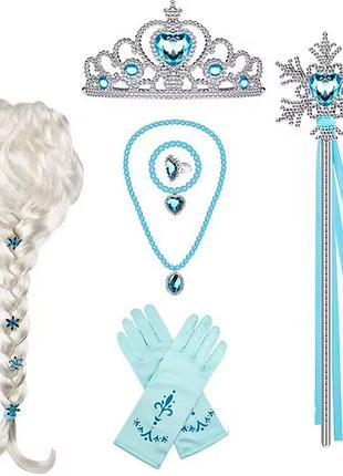 Ельза elsa frozen печатки корона паличка набір аксесуарів