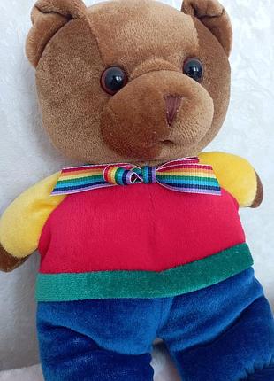 Мишка мягкий винтажный eden teddy