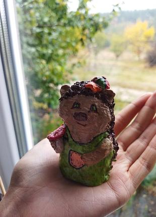 Игрушка ежик, декор, подарок