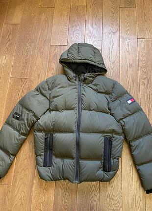 Чоловічий пуховик куртка tommy hilfiger