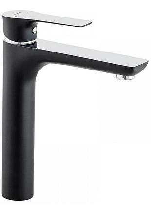 Mixxus premium eva 001 high (black) смеситель для умывальника (кол. черный)