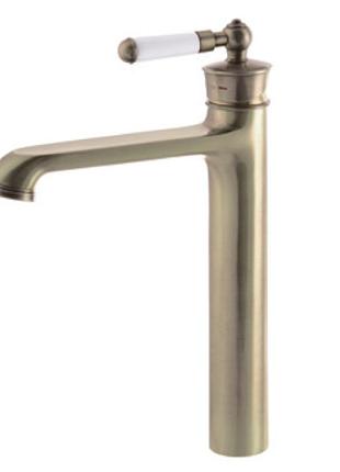 Mixxus premium vintage bronze 001 high смеситель для умывальника (колл. бронза)