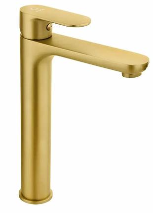 Смеситель для умывальника perla elis золото psh503tg-b