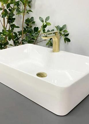 Умивальник (раковина) vbi forli xl white накладний