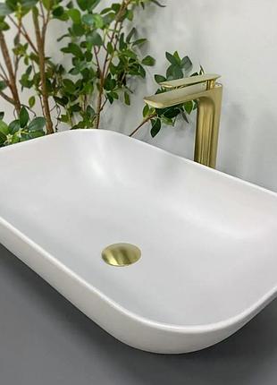 Умивальник (раковина) vbi avezzano grey matt накладний