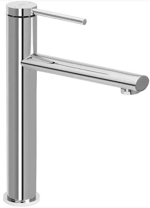 Смеситель для раковины (умивальника) rea oval chrome хром высокий