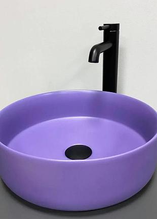 Умывальник (раковина) vbi prato lavender matt накладной