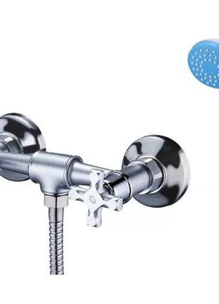 Змішувач для душу wezer jik5-102, хром