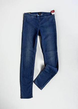 Джинси скіни синього кольору h&m розмір - 40/l