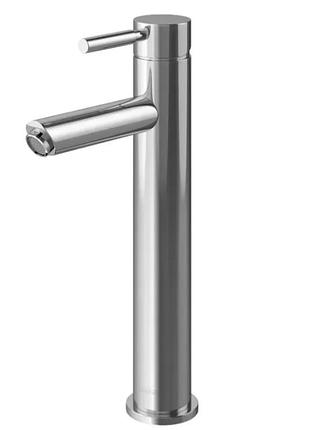Смеситель для раковины (умивальника) kohlman roxin chrome высокий