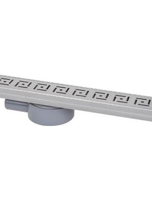 It03-ft19/700 ital душевой трап 700 мм, поворот. 360, комбін.затвор, brushed nickel