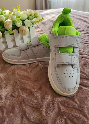 Кроссовки nike серые салатовые для мальчика девочки унисекс