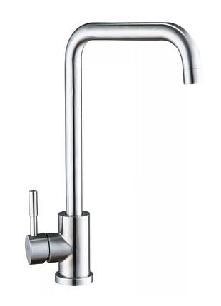 Смеситель для кухни wezer eko4b-01, нержавеющая сталь