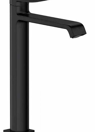 Mixxus premium dali 001 (nut) high black смеситель для умывальника (цвет черный)