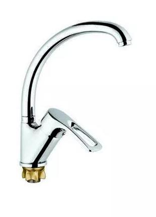 Смеситель для кухни wezer dyu4-181, хром