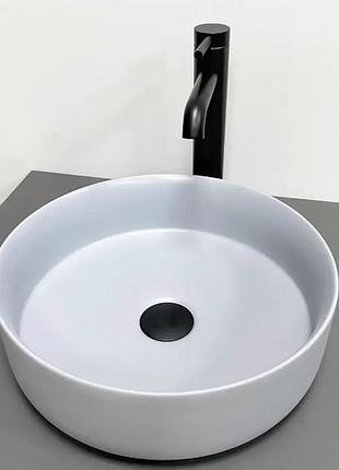 Умывальник (раковина) vbi prato light grey matt накладной