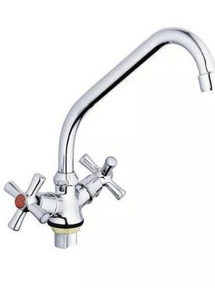 Смеситель для кухни wezer tzh4-605, хром
