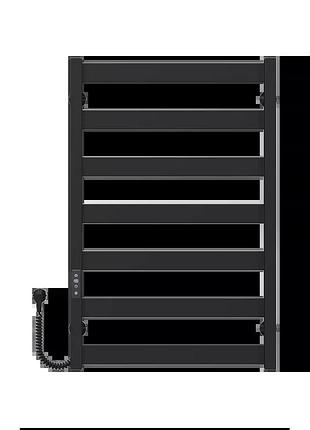 Полотенцесушитель электрический deffi harmony п7, 500x800, левый, черный