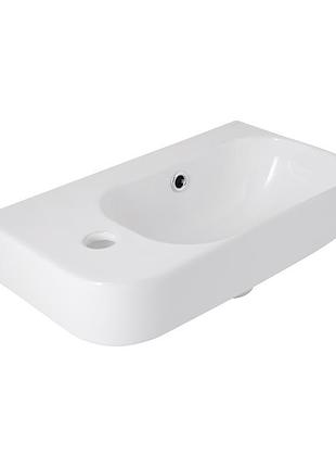 Раковина qtap tern 450х250х158 white qt1711h02lw