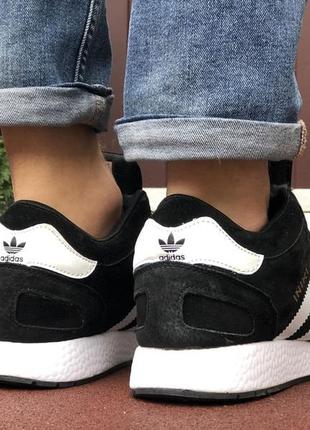 Adidas iniki мужские замшевые кроссовки (мех)🆕 зимові кросівки адидас иники🆕3 фото