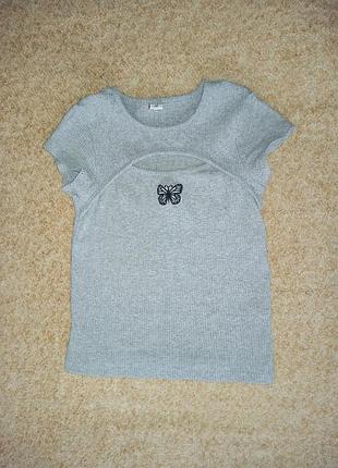 Фирменная футболка-топ на 9 лет