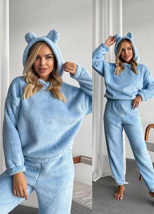 Женская пижама двойка,пижама с ушками 🐻