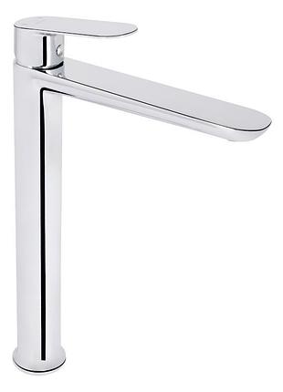 Смеситель для раковины qtap evia высокий qtevi269crm47577 chrome