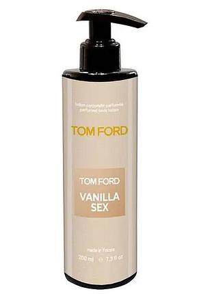 Парфюмированый лосьйон для тела tom ford vanilla sex 200 ml