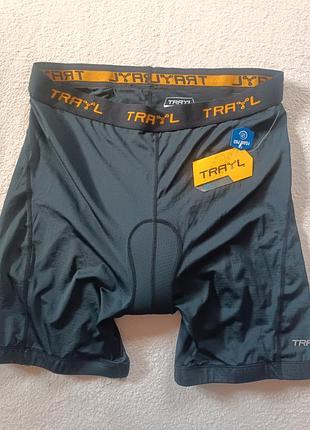Низька ціна! велошорти trayl. ххl. нові. велошорти з памперсом. фірмові. велосипедки. ведобріджі