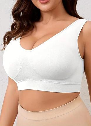 Новый бюст без косточек оверсайз на пояс 90-110см