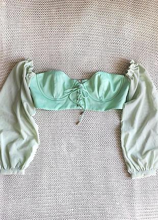 Новая блуза-корсет oh polly, размер 44