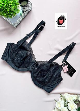 Чорний мереживний бюст від hunkemoller