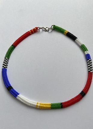 Намисто джгут з бісеру