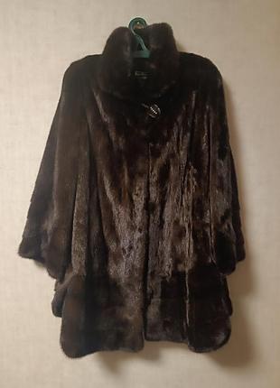Стильная норковая шуба