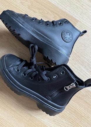 Взуття (черевики) шкіра converse, 33,5 розмір , унісекс