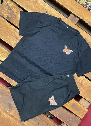 Мужской костюм с принтом shein (шеин лрр идеал оригинал разноцветный)