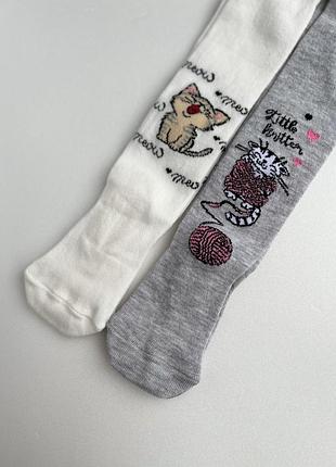 Колготки турецькі дитячі демісезонні для дівчинки на 1-2 роки