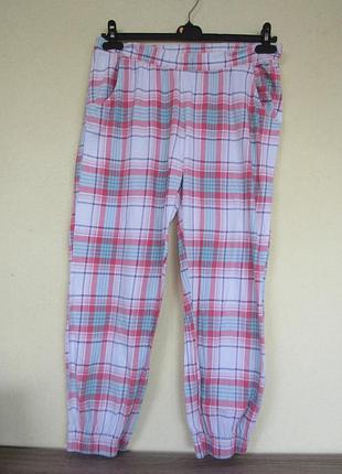 Пижамные домашние штаны в клетку от h.i.s.