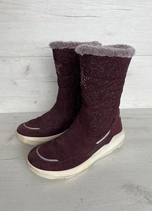 Утеплені черевики superfit gore-tex зимові чоботи ботинки на мембрані