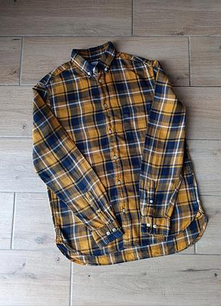 Рубашка в клетку h&amp;m размер s