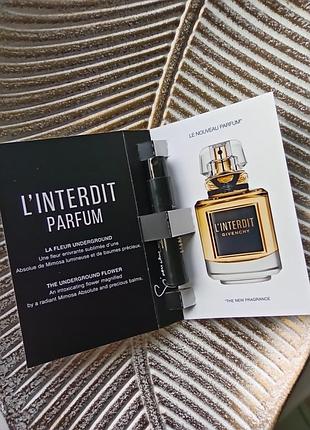 🖤givenchy l’interdit parfum парфуми для жінок аромат новинка 2025 року пробник живанши