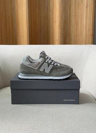 Кроссовки new balance 574 classic grey