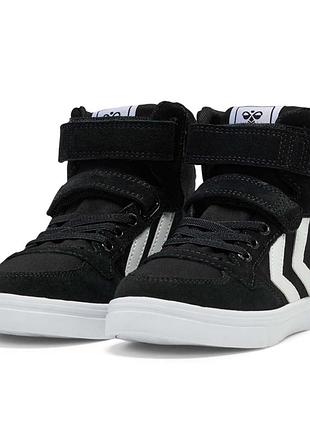 Высокие кроссовки мальчику осень весна 37р hummel. демисезонные подростковые сникерсы