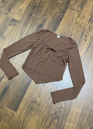 Гольф укопоченный в рубчик