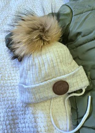 Зимова шапка для малюка