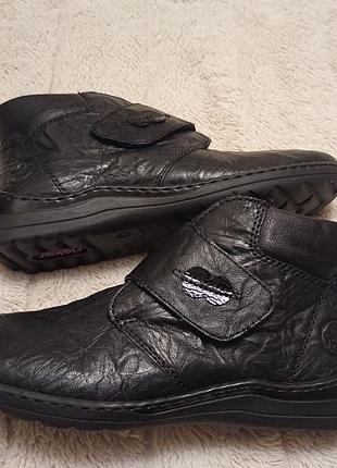 Rieker нові жіночі черевики ботінки зимові на хутрі розмір 37- 38🌷