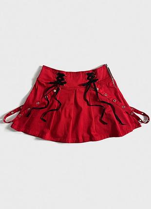 Poizen industries готична панк спідниця